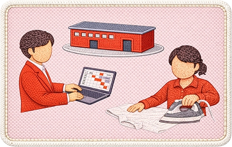 生産管理の様子